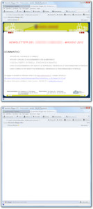 Differenza tra newsletter grafica e testuale